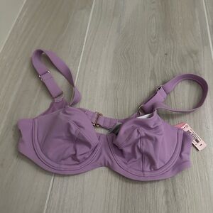 Victoria Secret Light Purple Violet Cupped Bikini Top